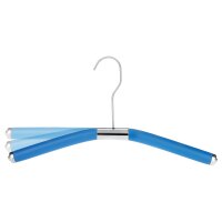 SH 1, flexible suit hanger colour blue