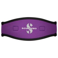 Mask strap neoprene 2,5 mm colour black/purple