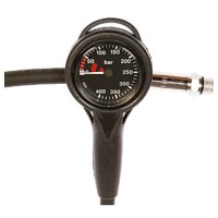 Pressure gauge Slim Line 400 bar colour black