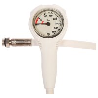 Pressure gauge Slim Line 400 bar colour white