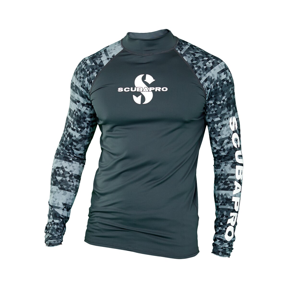 Scubapro GRAPHITE Rash Guard Kurzarm Herren Slim Fit UV-Shirt Collection 2019 