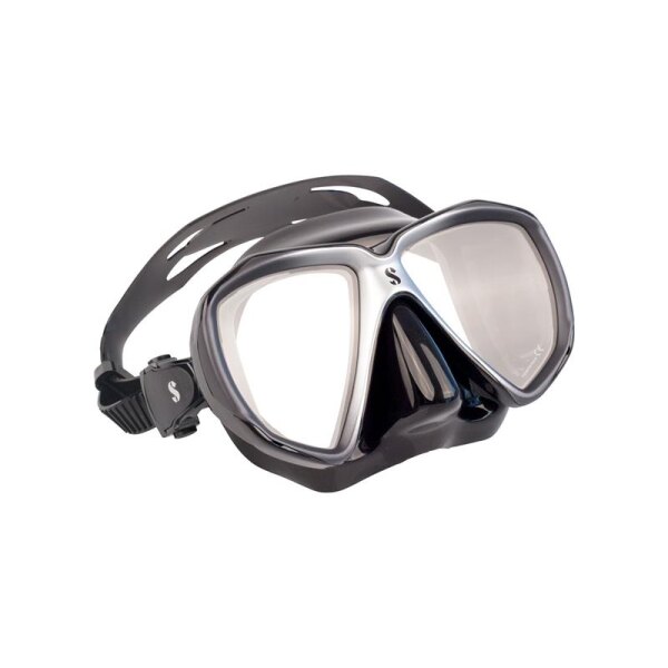 Spectra diving mask colour metallic blue shadow black black-silver