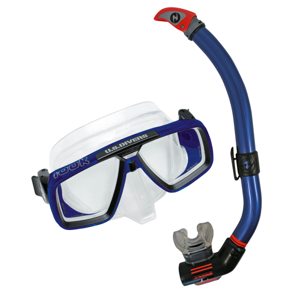 Look mask with Air Dry snorkel