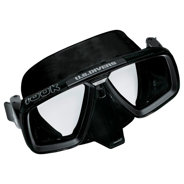 Look diving mask with Air Dry snorkel black / black black