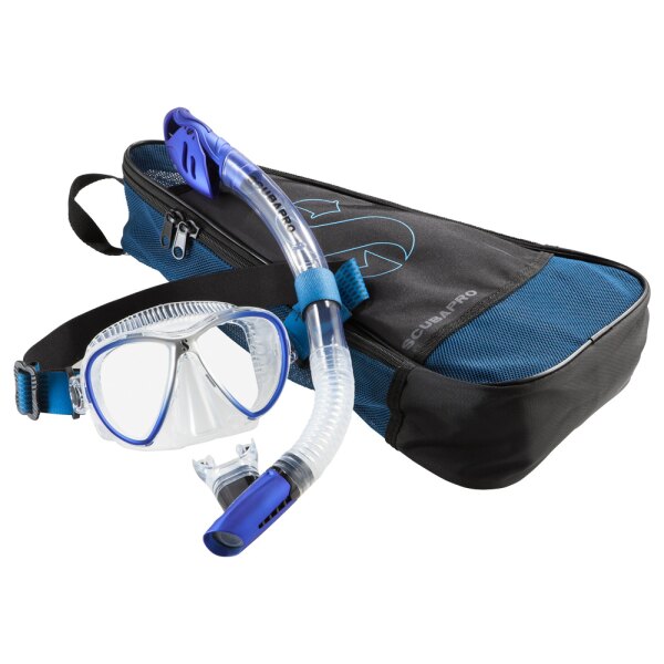 Synergy Twin Combo Maske mit Schnorchel und Tasche