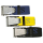 Bleigurt mit Inox Schnalle in den Farben blau, gelb und schwarz