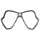 Mask Lens frame X-Vision new color black / gray from 2014