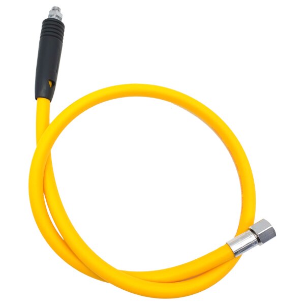 Medium pressure hose 3/8" colour yellow length 100 cm
