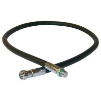 High-pressure hose colour black length 90 cm