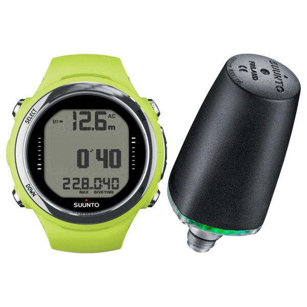 D4i Novo Silicone with Transmitter colour lime