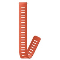 Silicone-Extension wrist band  Dive 24 mm XL colour coral