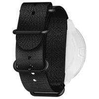 Dive 2 Zulu-textile wrist band  24 mm L colour black/black
