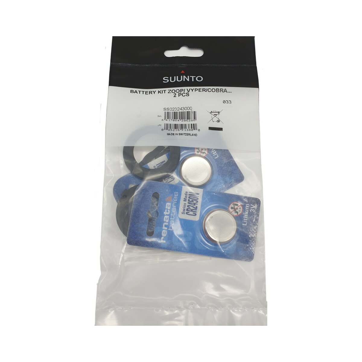 NEW! Battery Kit For Suunto HelO2 Vyper Air & Zoop 