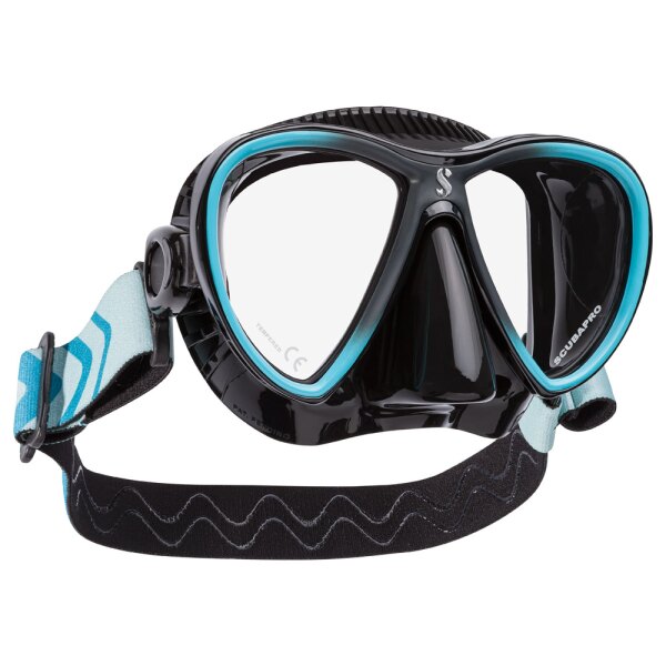 Synergy Twin with comfort strap colour black-turquoise / black