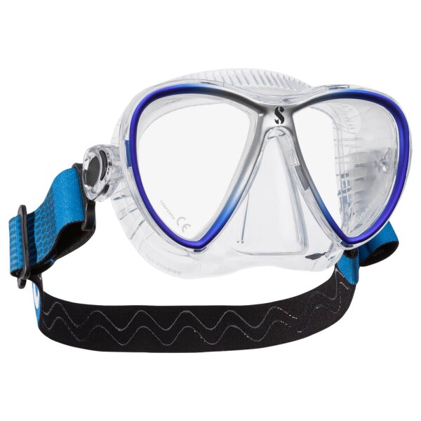 Synergy Twin mit comfort strap Farbe blau-silber / transparent