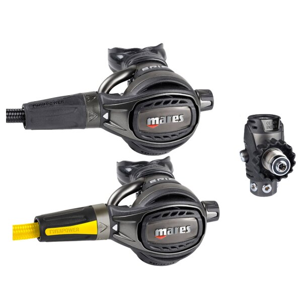 Mares regulator Epic ADJ 82X 1st and 2nd stage with Octopus Epic ADJ