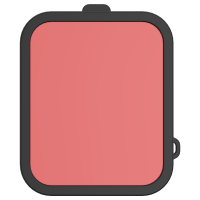 Red filter for SportDiver underwater housing