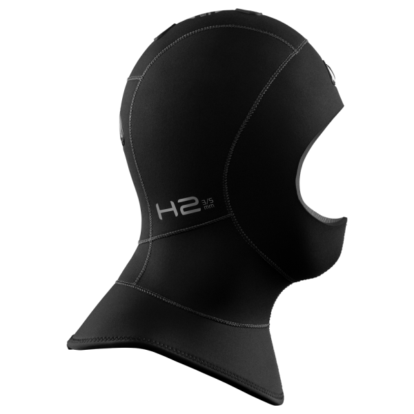 H2, 3/5 mm Kopfhaube mit Luftauslassventil Größe S