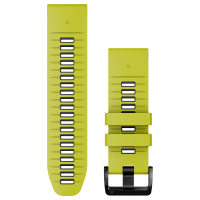 QUICKFIT®-Armband 26mm Material Silikon Farbe Electric Lime/Graphit