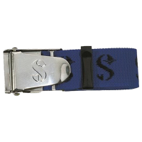 Weight belt with Inox-buckle colour blue