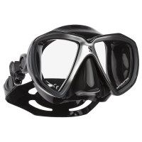 Spectra Diving Mask shadow blue front view